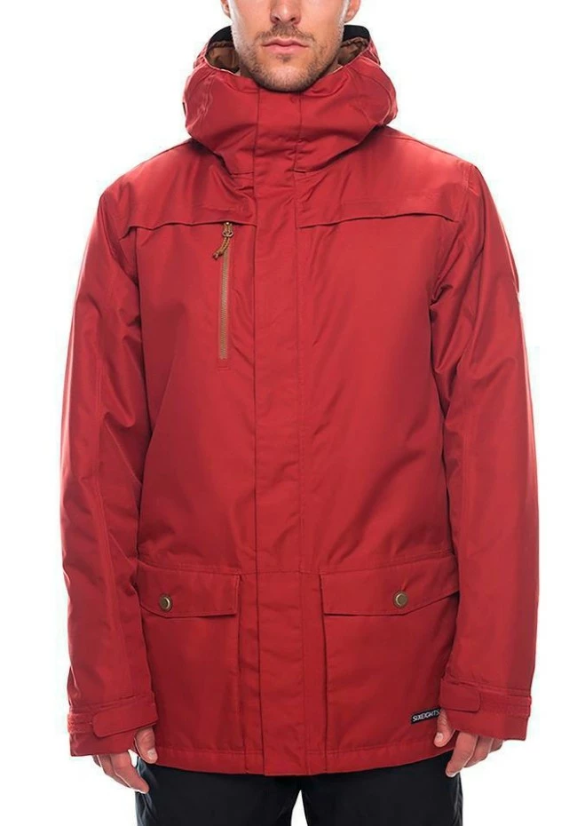 686 Anthem Insulated Snowboard Jacket 10K Rusty Red 3 686 Anthem Insulated Snowboard Jacket 10K Rusty Red