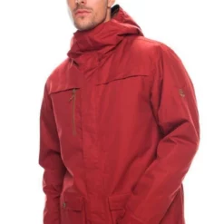 686 Anthem Insulated Snowboard Jacket 10K Rusty Red 7 686 Anthem Insulated Snowboard Jacket 10K Rusty Red -SKIBOETIEK 686 anthem insulated jacket side rusty red 20723