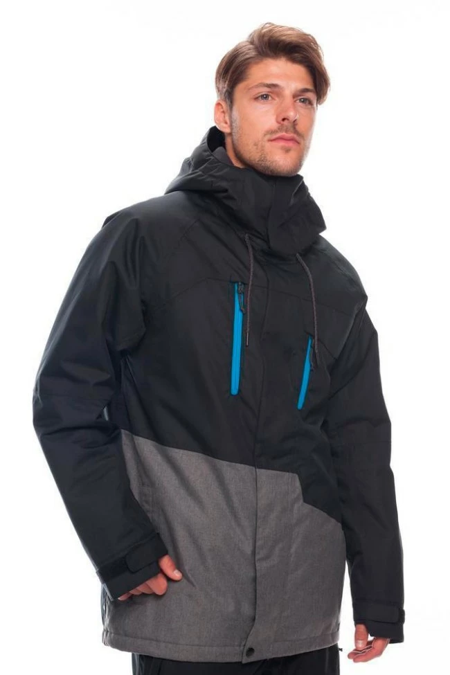 686 Geo Insulated Snowboard Jacket 10K Black 5 686 Geo Insulated Snowboard Jacket 10K Black - Afbeelding 3