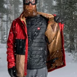 686 Smarty Form 3-in-1 Snowboard Jacket 20K Rusty Red -SKIBOETIEK 686 smarty snowboard jacket rusty red outdoor 20724