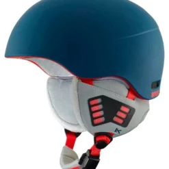 Anon Helo 2.0 Snowboard Helmet Blue (XL Only) -SKIBOETIEK anon helo 20 snowboard helmet 2018 blue side2 20218