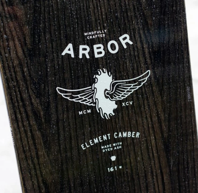 Arbor Element 161W Camber Snowboard 2024 AM/FR 6 Arbor Element 161W Camber Snowboard 2024 AM/FR - Afbeelding 4