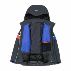 CMP, 31W0524 Ski-jas Kinderen Titanio Grijs -SKIBOETIEK cmp 31w0524 aa jas gevoerd kinderen titanio grijs 22cmpxx130v3 BI 04