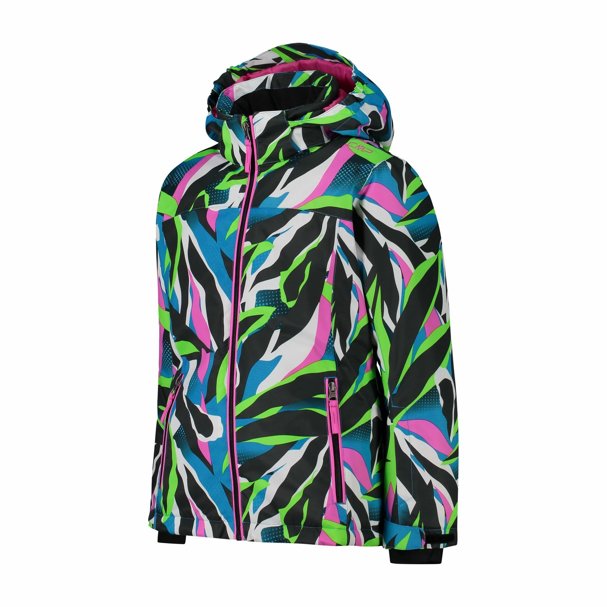 CMP, 39W2085 Ski-jas Kinderen Fluo Turchese Multicolor 3 CMP, 39W2085 Ski-jas Kinderen Fluo Turchese Multicolor