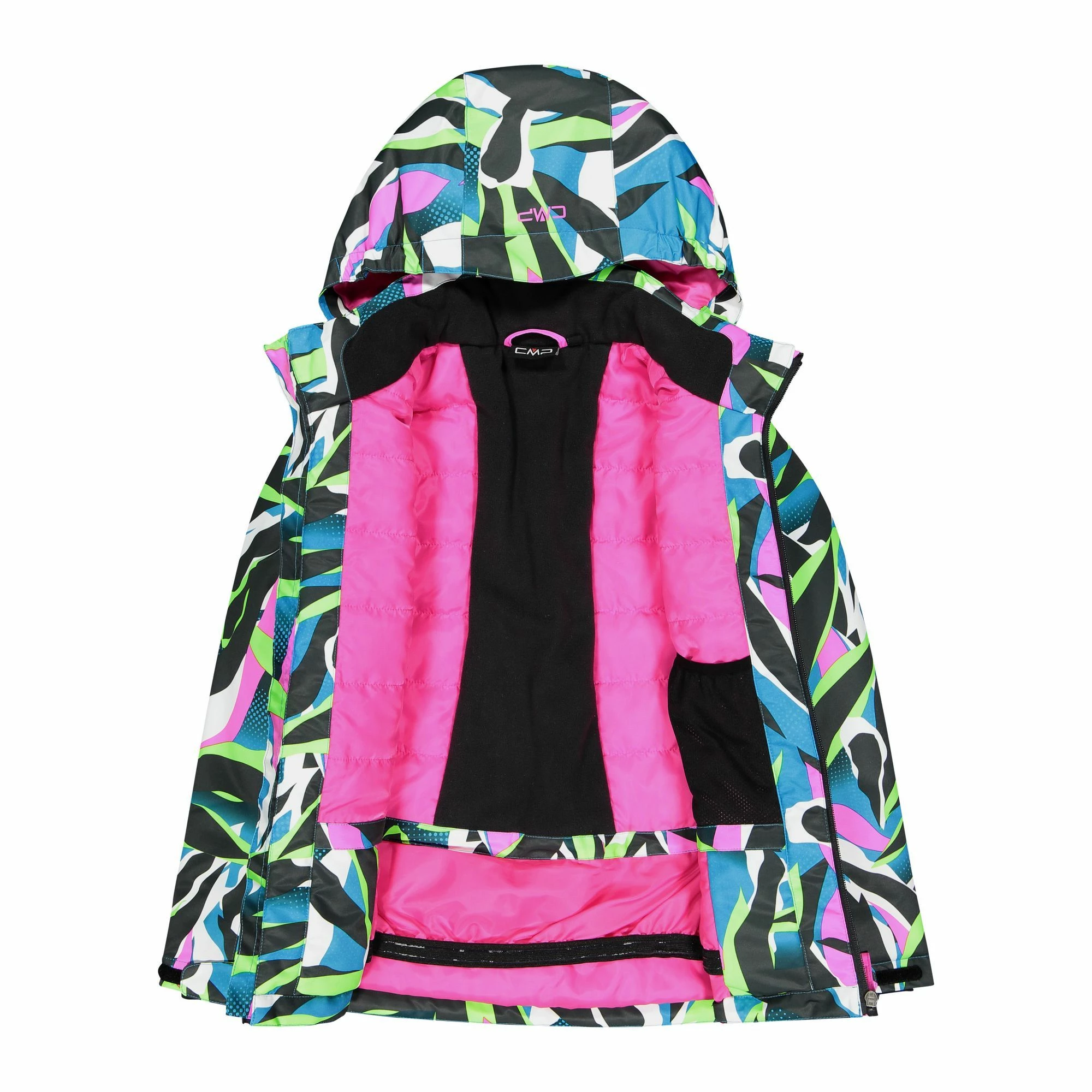 CMP, 39W2085 Ski-jas Kinderen Fluo Turchese Multicolor 5 CMP, 39W2085 Ski-jas Kinderen Fluo Turchese Multicolor - Afbeelding 3