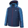 Dare2b, Cheerful II Ski-jas Kinderen Moonlight Denim Blauw -SKIBOETIEK dare2b cheerful ii aa jas gevoerd kinderen moonlight denim blauw 22dare2107v3 BI 02