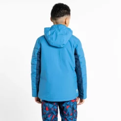 Dare2b, Cheerful II Ski-jas Kinderen Moonlight Denim Blauw -SKIBOETIEK dare2b cheerful ii aa jas gevoerd kinderen moonlight denim blauw 22dare2107v3 BI 10