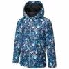Dare2b, Girls Verdict Ski-jas Kinderen Floral Print River Blauw -SKIBOETIEK dare2b girls verdict aa jas gevoerd kinderen floral print river 22dare2101v3 BI 02