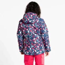 Dare2b, Girls Verdict Ski-jas Kinderen Virtual Floral Print Roze -SKIBOETIEK dare2b girls verdict aa jas gevoerd kinderen virtual floral print 22dare2101v2 BI 10