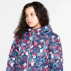 Dare2b, Girls Verdict Ski-jas Kinderen Virtual Floral Print Roze -SKIBOETIEK dare2b girls verdict aa jas gevoerd kinderen virtual floral print 22dare2101v2 BI 11