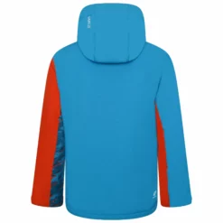 Dare2b, Glee II Ski-jas Kinderen Fjord Blauw, Oranje -SKIBOETIEK dare2b glee ii aa jas gevoerd kinderen fjord blauw oranje 22dare2108v2 BI 03