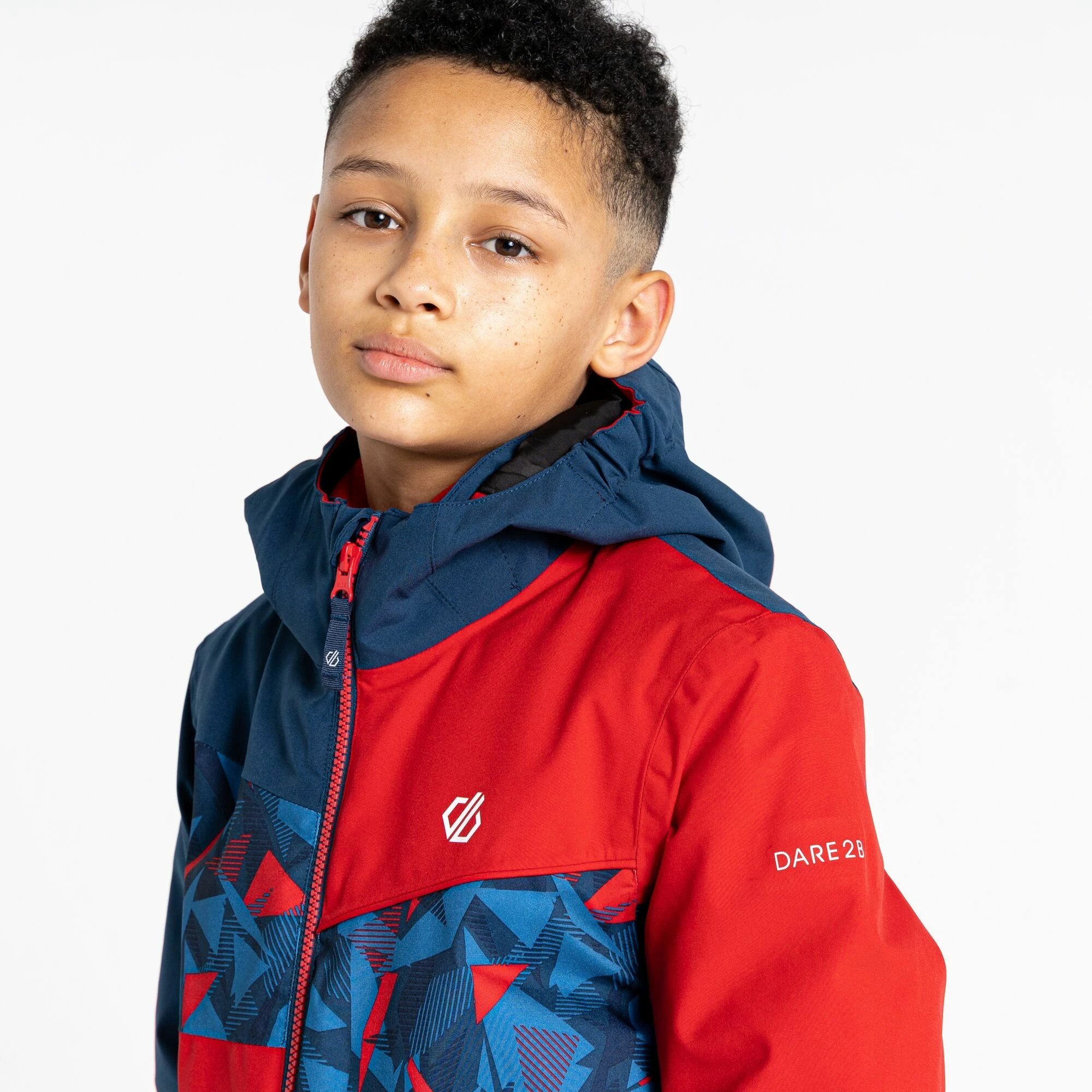 Dare2b, Glee II Ski-jas Kinderen Moonlight Denim Blauw, Rood 8 Dare2b, Glee II Ski-jas Kinderen Moonlight Denim Blauw, Rood - Afbeelding 6