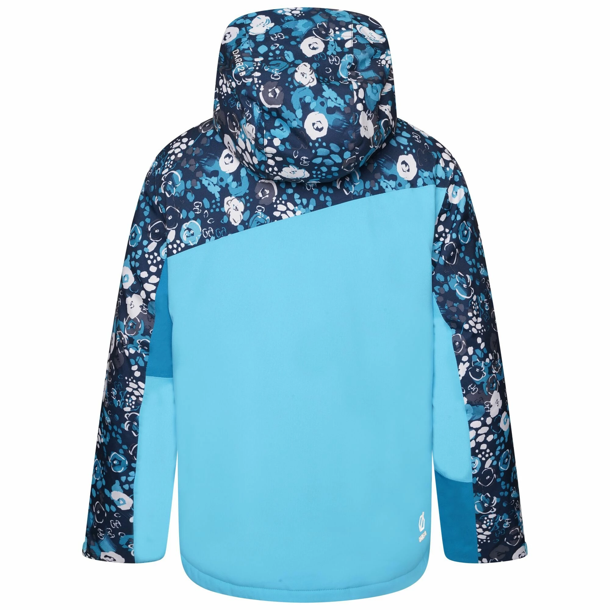 Dare2b, Humour II Ski-jas Kinderen Floral Print River Blauw 4 Dare2b, Humour II Ski-jas Kinderen Floral Print River Blauw - Afbeelding 2