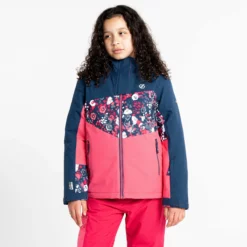 Dare2b, Humour II Ski-jas Kinderen Moonlight Denim Blauw -SKIBOETIEK dare2b humour ii aa jas gevoerd kinderen moonlight denim blauw 22dare2109v4 BI 04