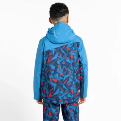 Dare2b, Humour II Ski-jas Kinderen Vallarta Blauw -SKIBOETIEK dare2b humour ii aa jas gevoerd kinderen vallarta blauw 22dare2109v3 BI 06