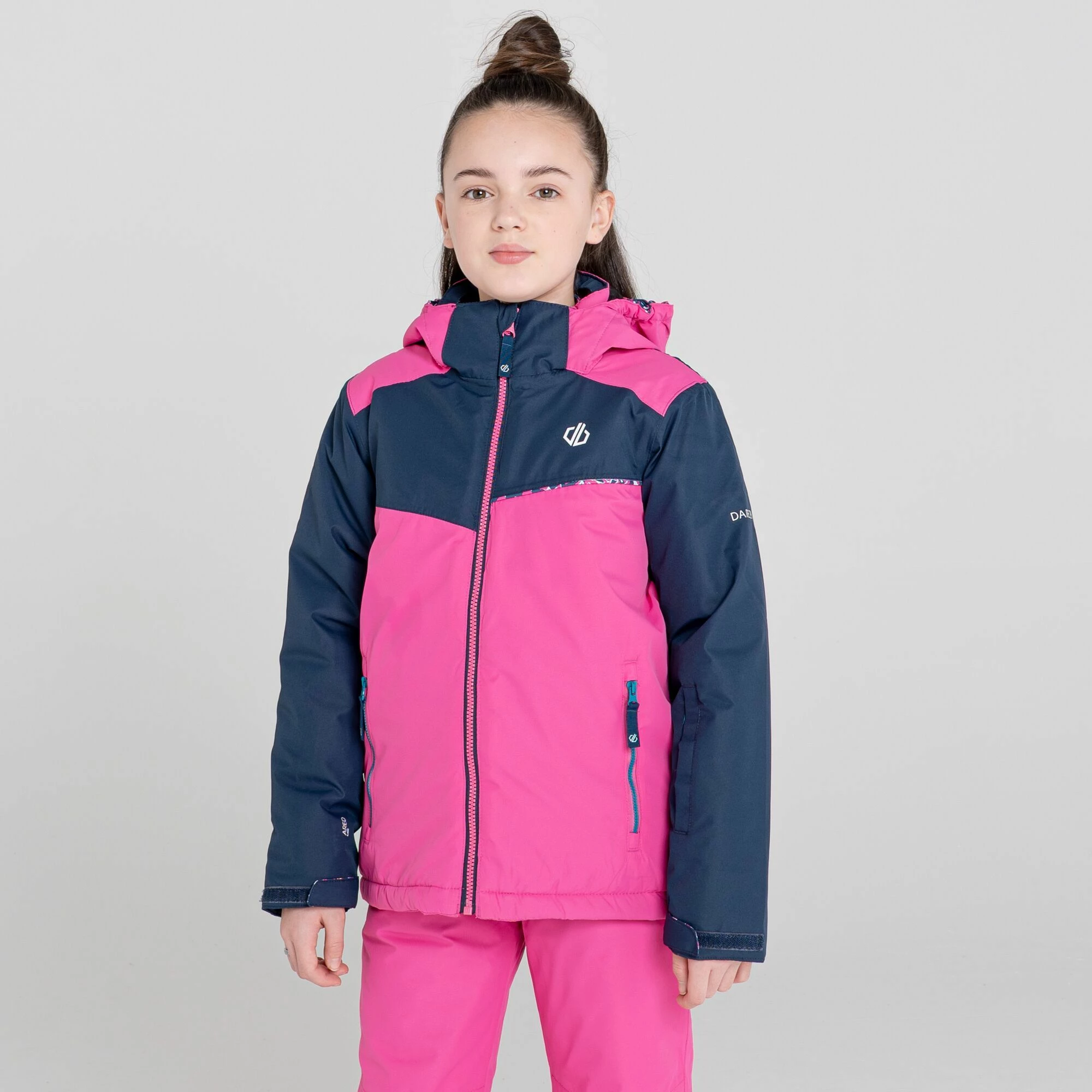 Dare2b, Impose II Jacket Ski-jas Kinderen Raspberry Roze 5 Dare2b, Impose II Jacket Ski-jas Kinderen Raspberry Roze - Afbeelding 3