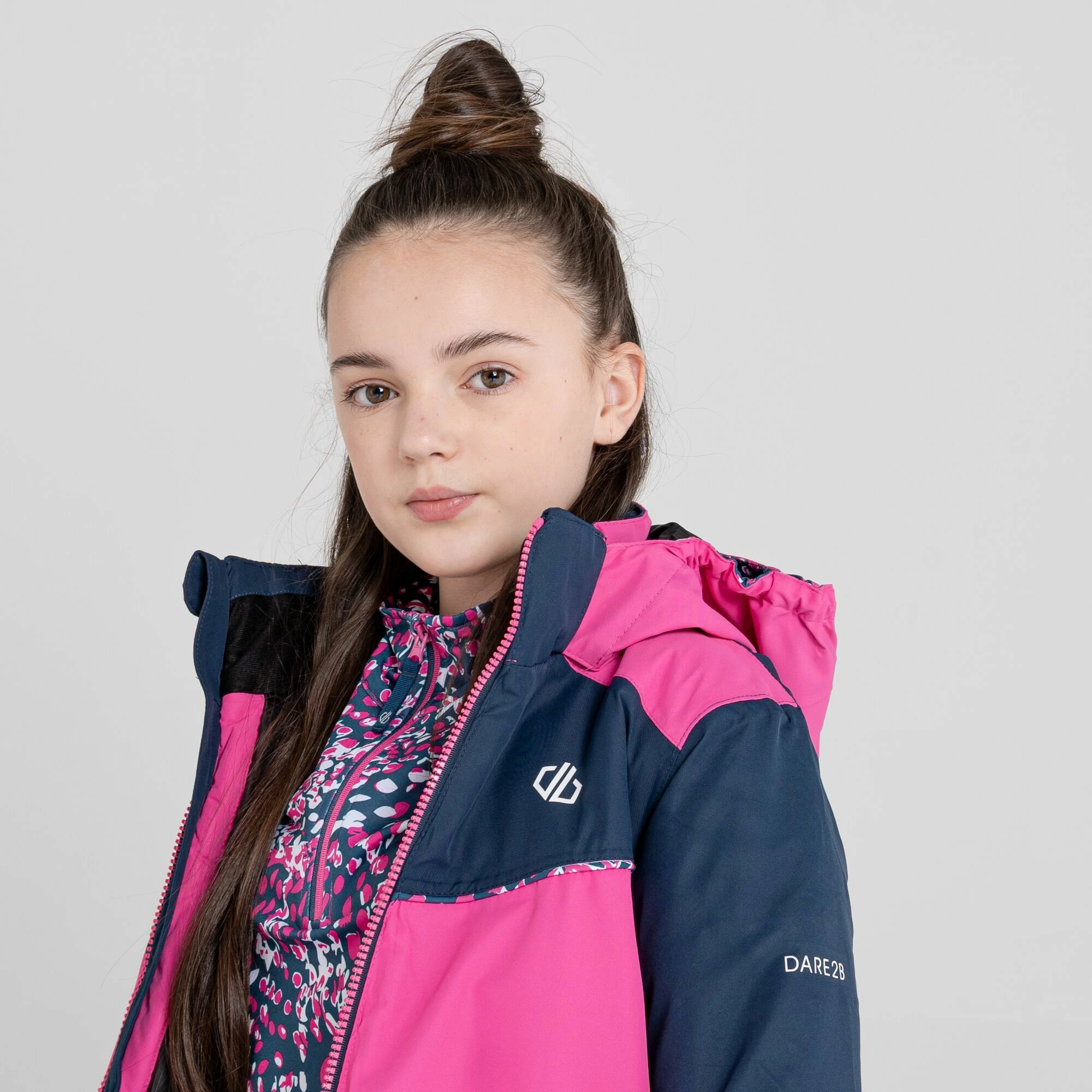 Dare2b, Impose II Jacket Ski-jas Kinderen Raspberry Roze 6 Dare2b, Impose II Jacket Ski-jas Kinderen Raspberry Roze - Afbeelding 4