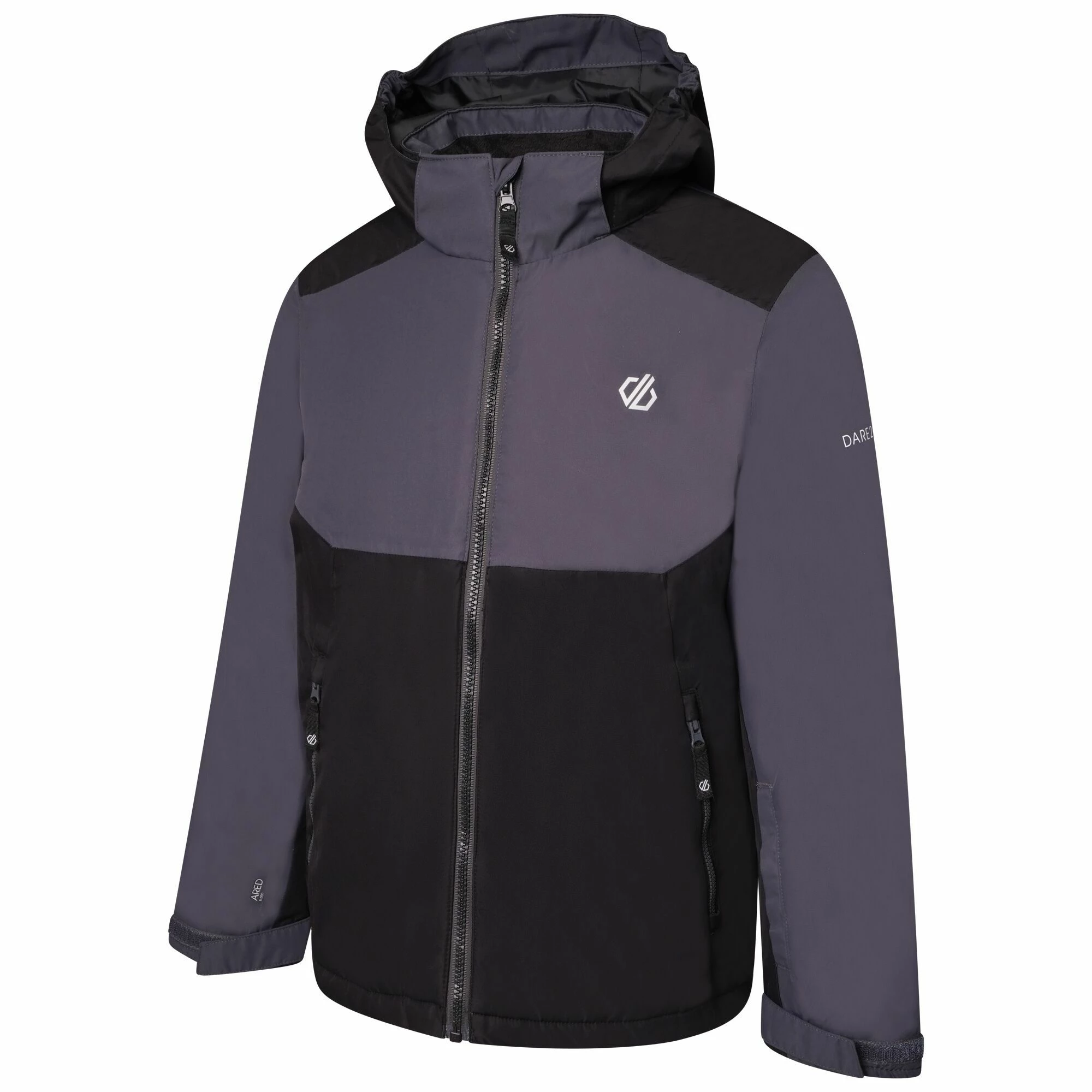 Dare2b, Impose III Ski-jas Kinderen Ebony Grijs, Zwart 3 Dare2b, Impose III Ski-jas Kinderen Ebony Grijs, Zwart