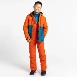 Dare2b, Impose III Ski-jas Kinderen Rusty Blauw, Oranje 11 Dare2b, Impose III Ski-jas Kinderen Rusty Blauw, Oranje -SKIBOETIEK dare2b impose iii aa jas gevoerd kinderen rusty blauw oranje 22dare2110v3 BI 09