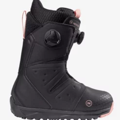 Nidecker Altai Double BOA Female Snowboard Boots Black -SKIBOETIEK nidecker altai boa female snowboard boots black side 22122