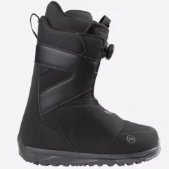 Nidecker Cascade BOA Snowboard Boots Black -SKIBOETIEK nidecker cascade boa snowboard boots black side 22099