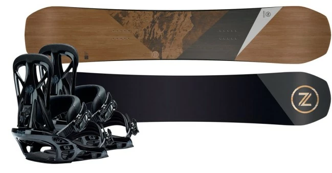 Nidecker Escape 156 Snowboard Set + United Bindings 4 Nidecker Escape 156 Snowboard Set + United Bindings - Afbeelding 2