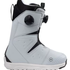 Nidecker Altai Double BOA Female Snowboard Boots Cloud -SKIBOETIEK nidecker altai double boa female snowboard boots cloud side 22051
