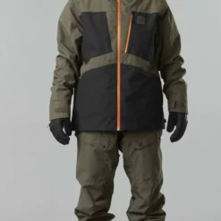 Picture Kory Snowboard Jacket Dark Army Green 10K -SKIBOETIEK picture kory snowboard jacket dark army green 10k model 22139