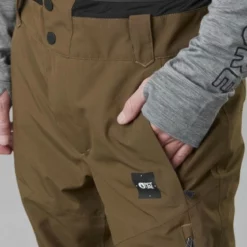 Picture Object Snowboard Pants Brown 20K (XXL Only) 15 Picture Object Snowboard Pants Brown 20K (XXL Only) -SKIBOETIEK picture object snowboard pants dark brown 20k pocket 22133