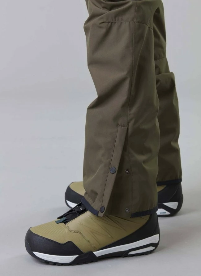 Picture Plan Snowboard Pants Dark Army Green 10K 8 Picture Plan Snowboard Pants Dark Army Green 10K - Afbeelding 6