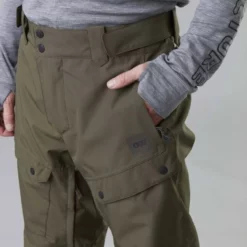 Picture Plan Snowboard Pants Dark Army Green 10K 12 Picture Plan Snowboard Pants Dark Army Green 10K -SKIBOETIEK picture plan pants 10k dark army green pocket 22131