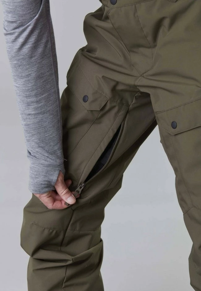 Picture Plan Snowboard Pants Dark Army Green 10K 7 Picture Plan Snowboard Pants Dark Army Green 10K - Afbeelding 5