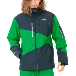 Picture Styler Snowboard Jacket Green 10K -SKIBOETIEK picture styler snowboard jacket green 10k 2020 model21130