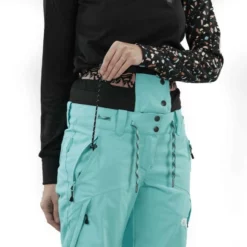 Picture Treva Snowboard Pant Ladies 10K Turquoise -SKIBOETIEK picture treva snowboard pant ladies pant protection 21781