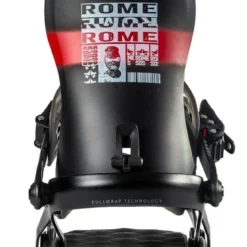 Rome 390 Boss Snowboard Binding Black-red 9 Rome 390 Boss Snowboard Binding Black-red -SKIBOETIEK rome 390 boss snowboard binding 2022 red highback 21832