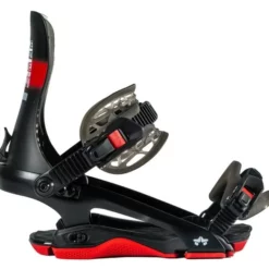 Rome 390 Boss Snowboard Binding Black-red 10 Rome 390 Boss Snowboard Binding Black-red -SKIBOETIEK rome 390 boss snowboard binding 2022 red side 21832