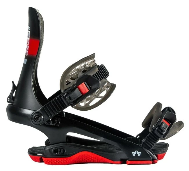 Rome 390 Boss Snowboard Binding Black-red 6 Rome 390 Boss Snowboard Binding Black-red - Afbeelding 4