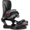 Rome Katana Snowboard Binding Black-red -SKIBOETIEK rome katana snowboard binding black red front 21835
