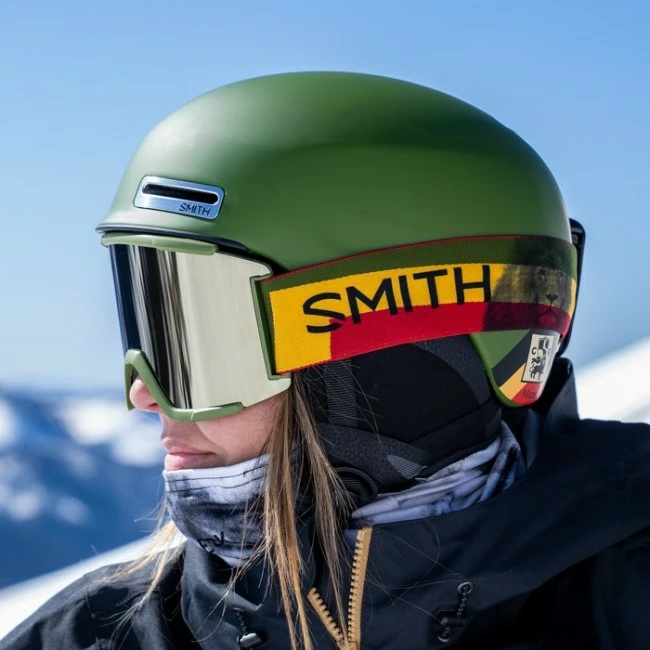 Smith Maze MIPS Snowboard Helmet Matte High Five Green 4 Smith Maze MIPS Snowboard Helmet Matte High Five Green - Afbeelding 2