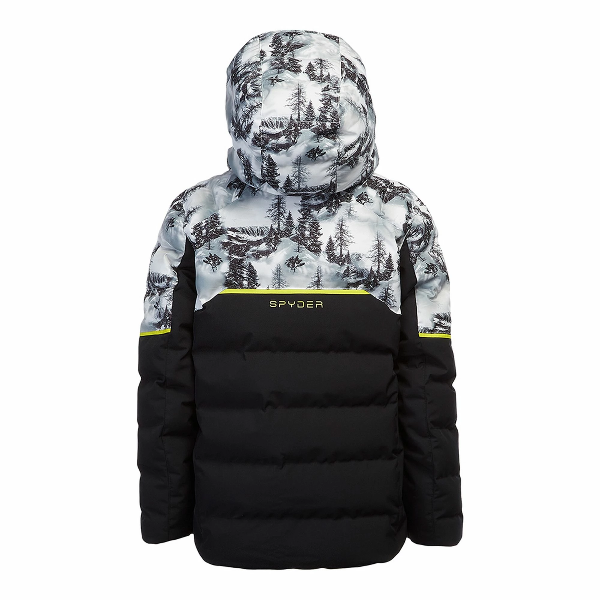Spyder, Impulse Synthetic Ski-jas Kinderen Tree Line Wit, Zwart 3 Spyder, Impulse Synthetic Ski-jas Kinderen Tree Line Wit, Zwart
