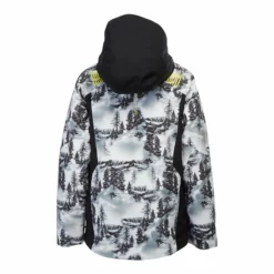 Spyder, Leader Ski-jas Kinderen Tree Line Wit, Zwart