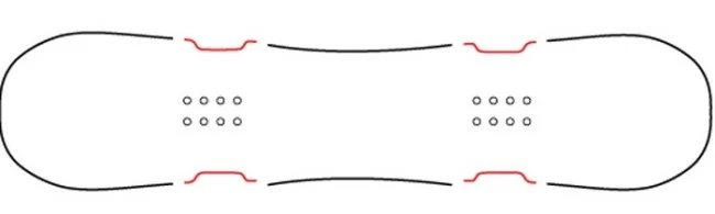 Yes Basic Uninc 158 RDM Snowboard AM 4 Yes Basic Uninc 158 RDM Snowboard AM - Afbeelding 2