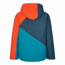 Ziener, Alfur Ski-jas Kinderen Teal Crystal Blauw, Oranje